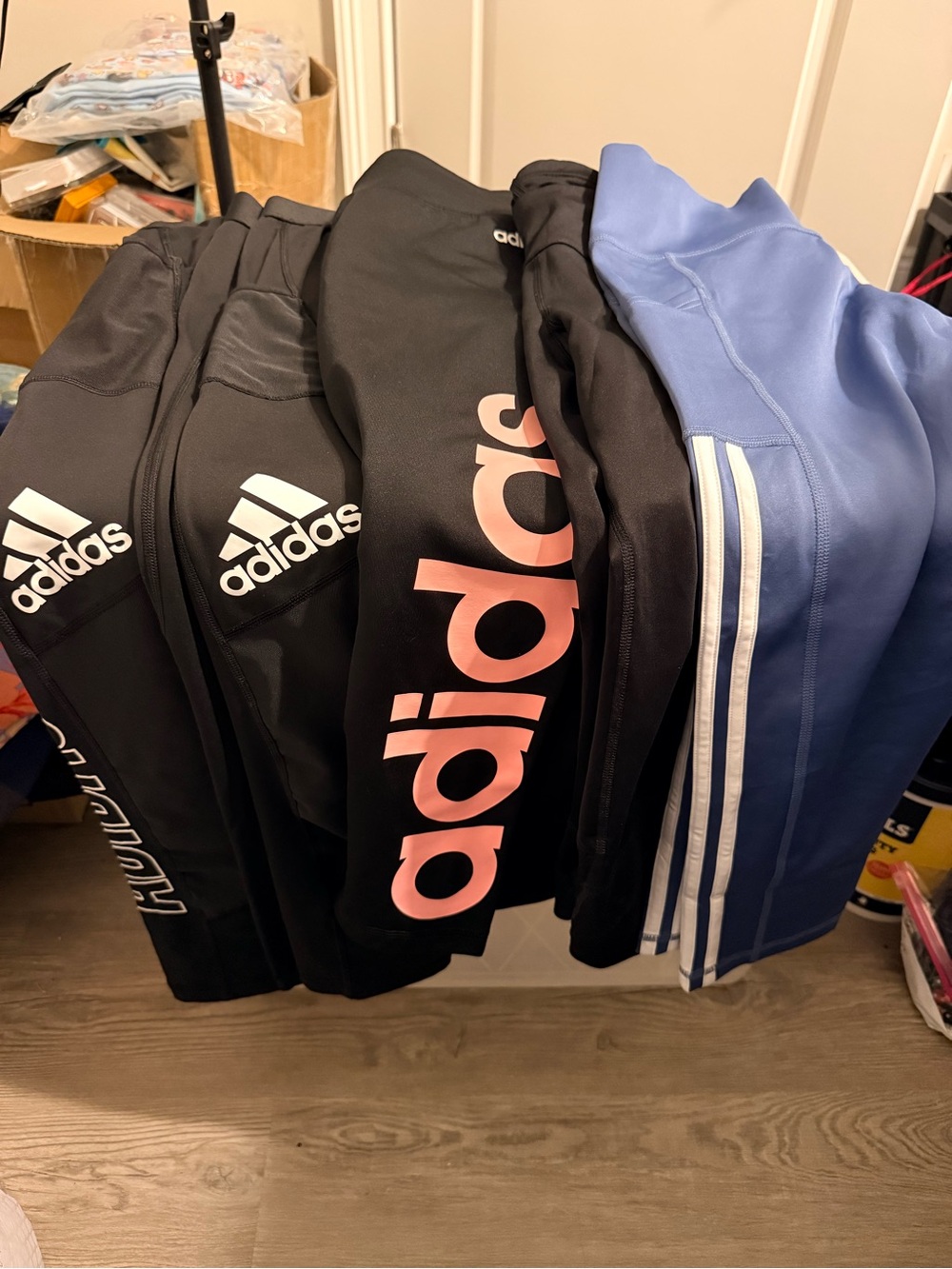 adidas leggings - 5 qty